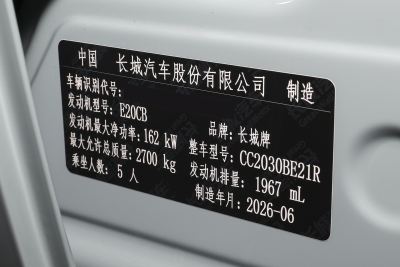 2026款 2.0T 汽油征服者-外观-图片-有驾